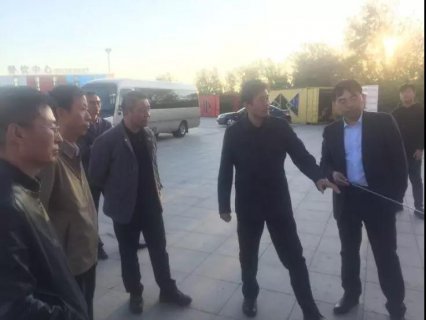 中国国际露营大会组委会主席李守文一行来我市调研指导工作