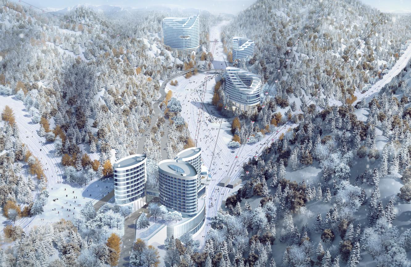 新雪国—精心打造的一个休闲度假的天空之城