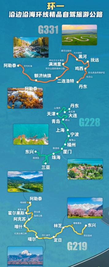 6万公里十二条国家级精品自驾旅游公路公布
